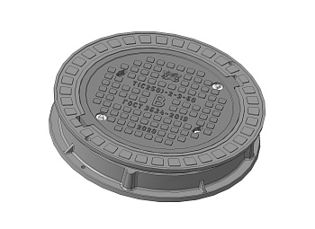 Люк тяжелый Т(С250)-В-2-9-60 1Т-5271.00.00-01