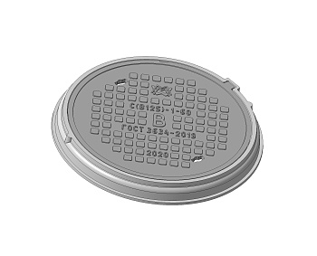 Люк средний С(В125)-В-1-60 1Т-5388.00.00-07