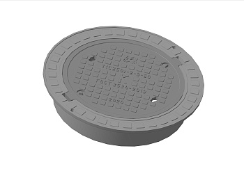 Люк тяжелый Т(С250)-К-2-9-60 1Т-5271.00.00-04