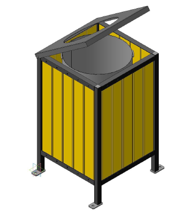 Урна городская тип 18