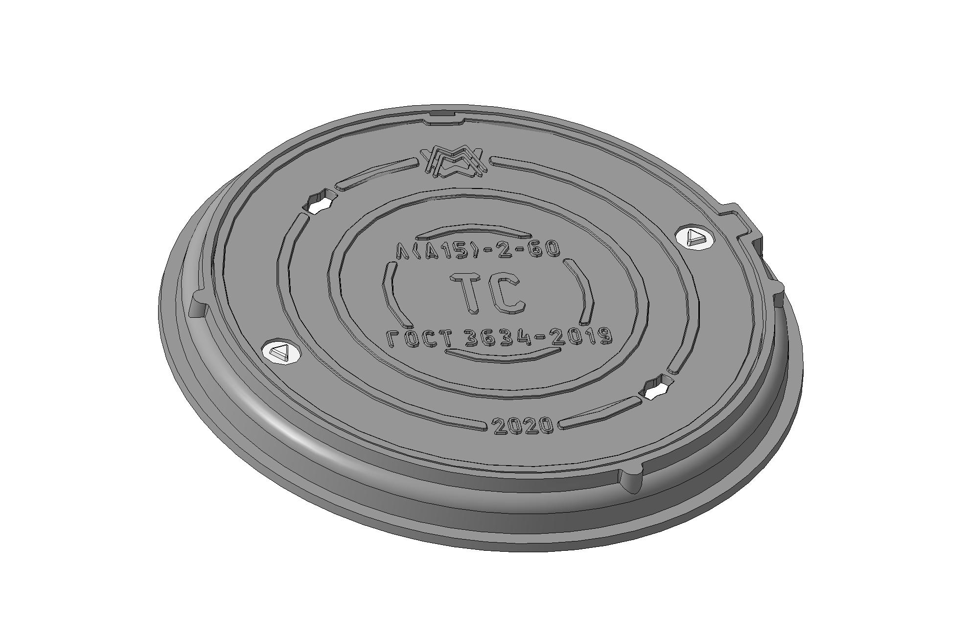 Люк легкий Л(А15)-ТС-2-60 1Т-5206.00.00-07