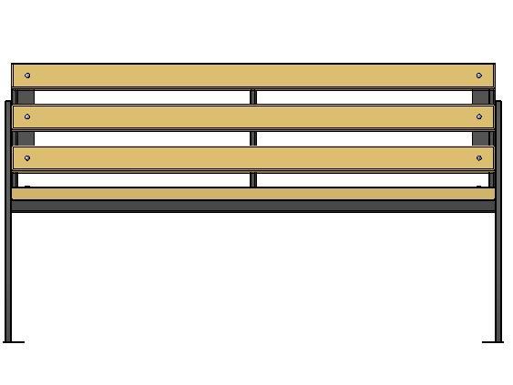Скамья садовая СС 06