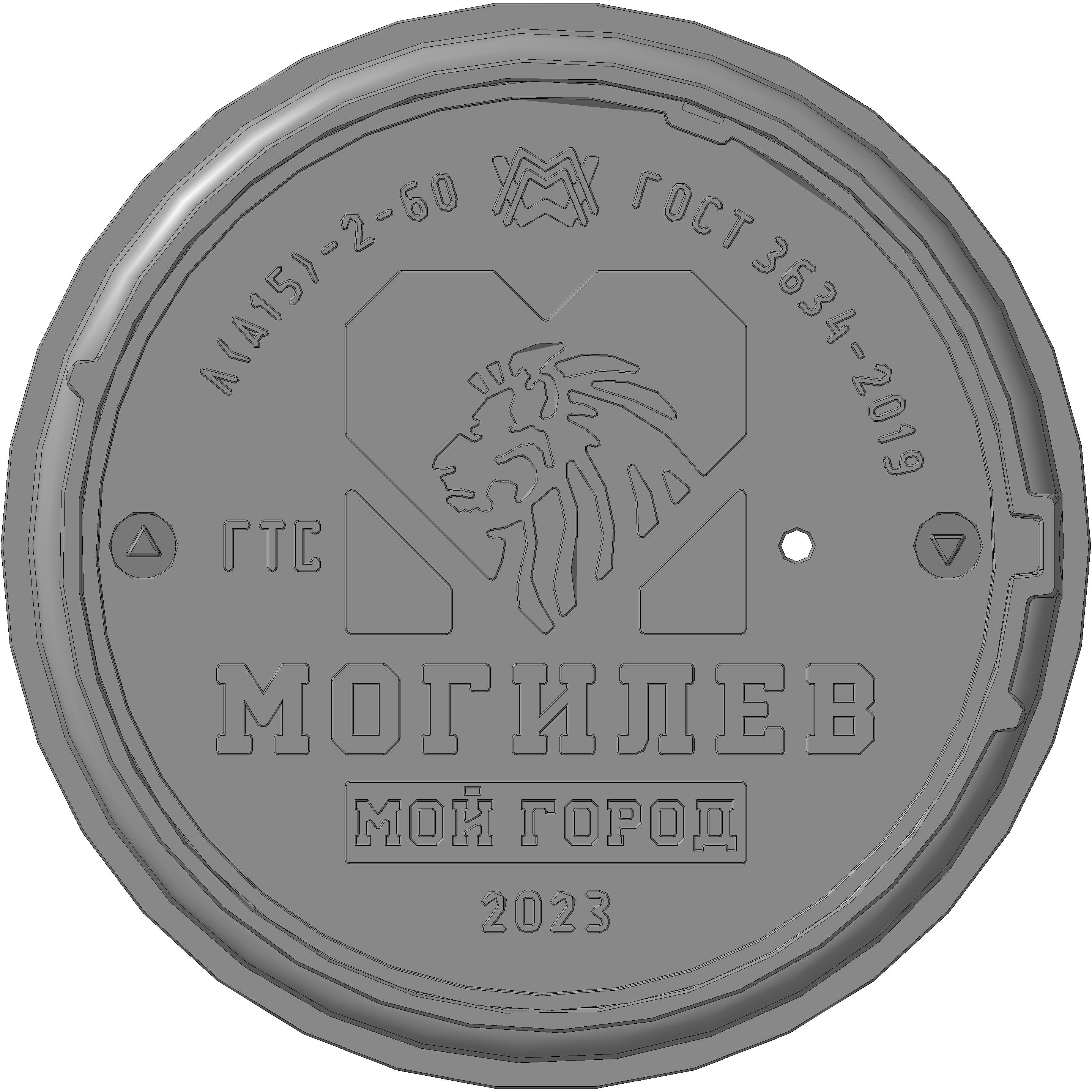 Люк легкий Л(А15)-ГТС-2-60 1Т-5520.00.00