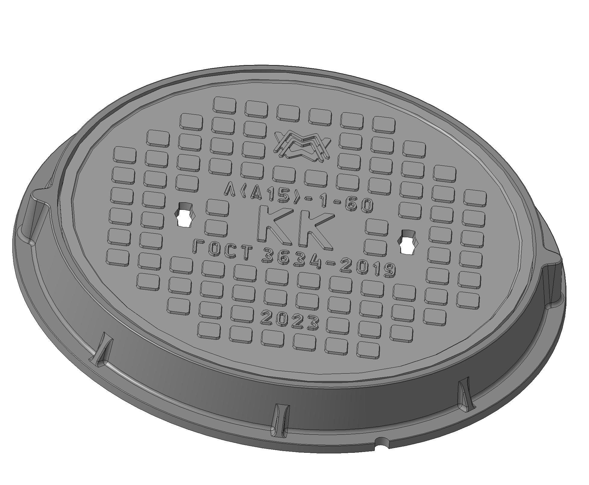 Люк легкий Л(А15)-КК-1-60 1Т-5525.00-04