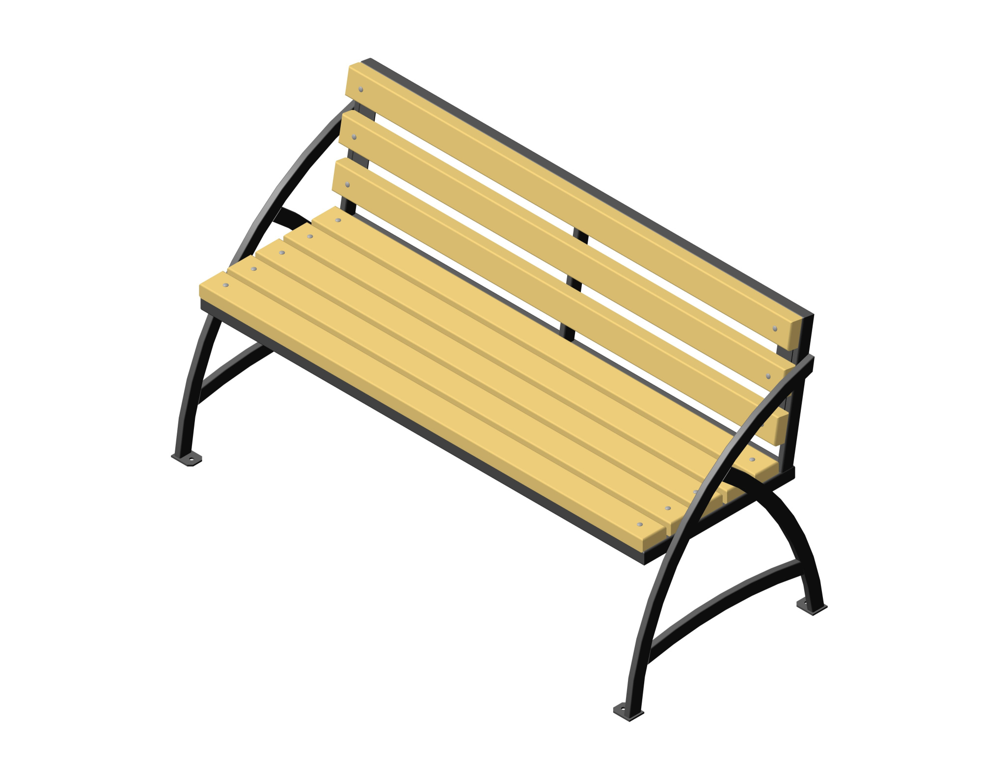 Скамья садовая СС 06