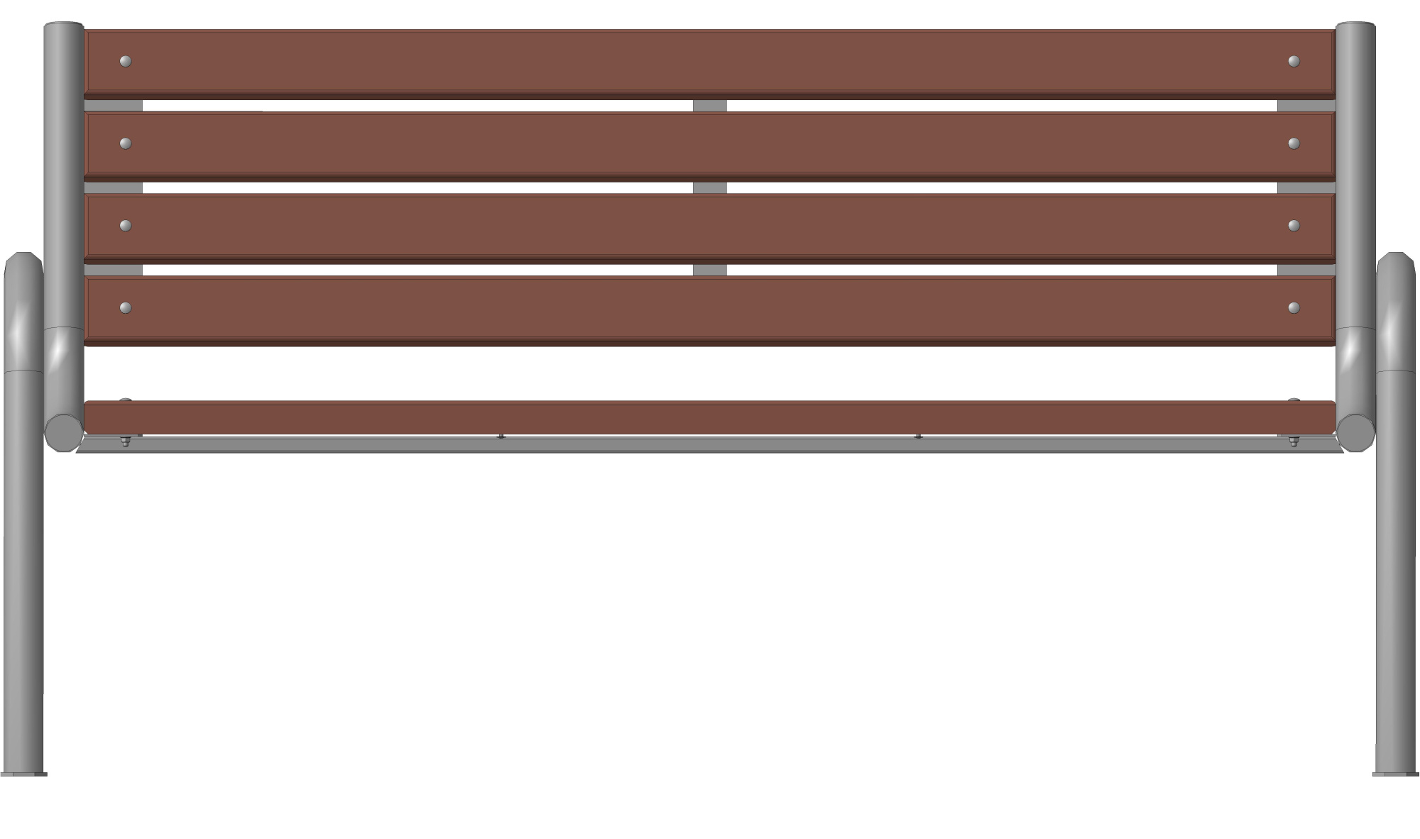 Скамья садовая СС 04