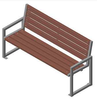 Скамья садовая СС 03