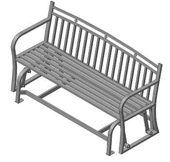 Скамья садовая СС 12